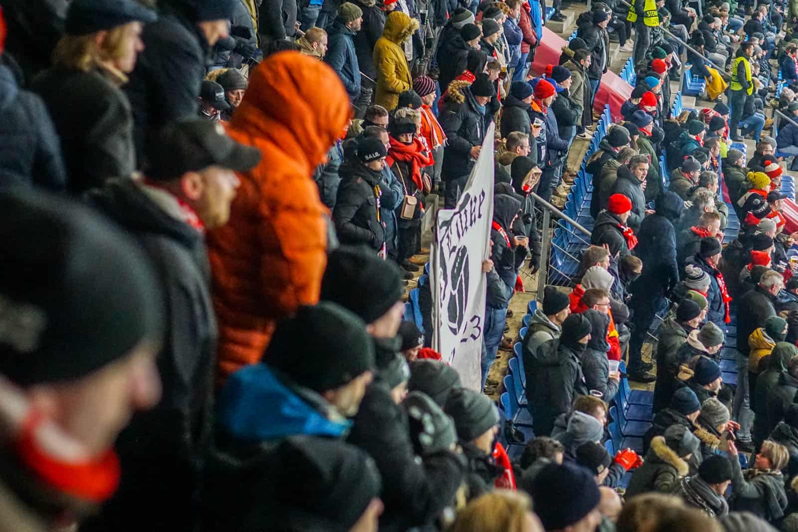 Duitse politie laat zich gelden bij Europese awayday Royal Antwerp in Hamburg