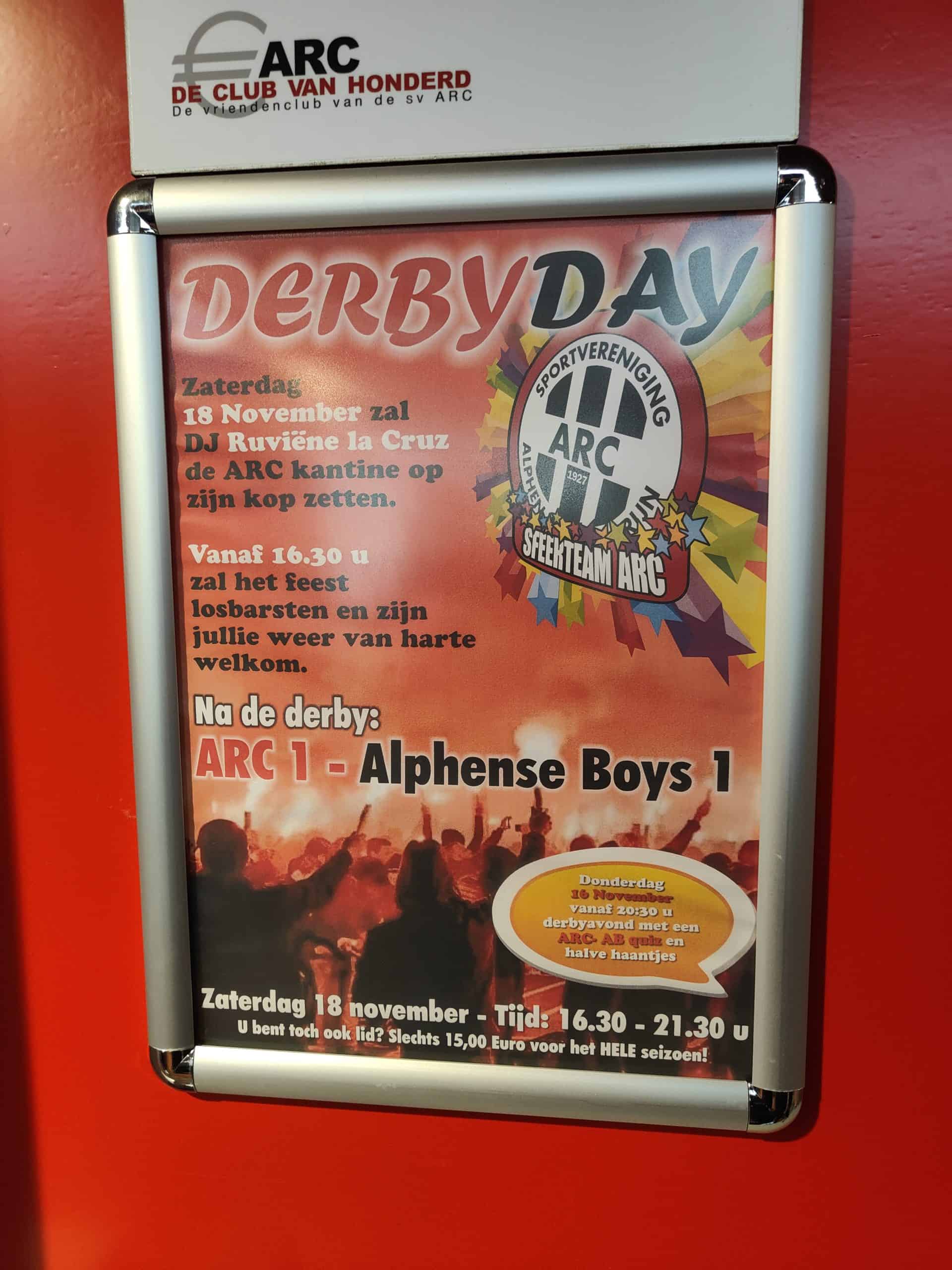 Derby SV ARC – Alphense Boys leeft enorm