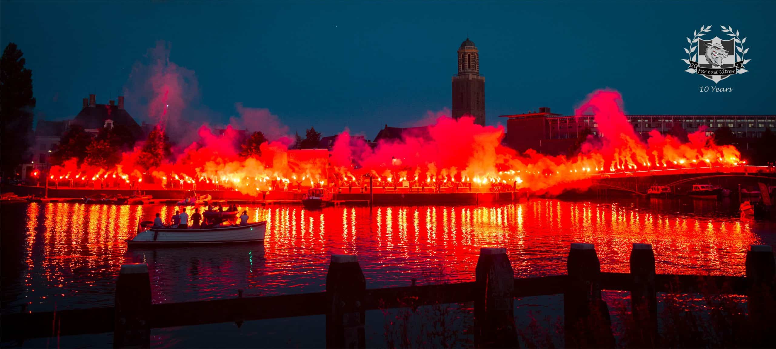FEU Zwolle staakt zichtbare support bij PEC: “Het is een hetze tegen ons”
