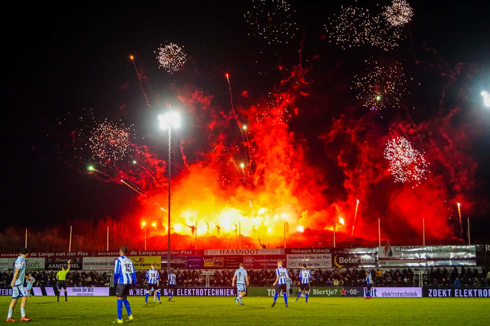 Flitsende avond in Katwijk Zuid: Quick Boys pakt uit!