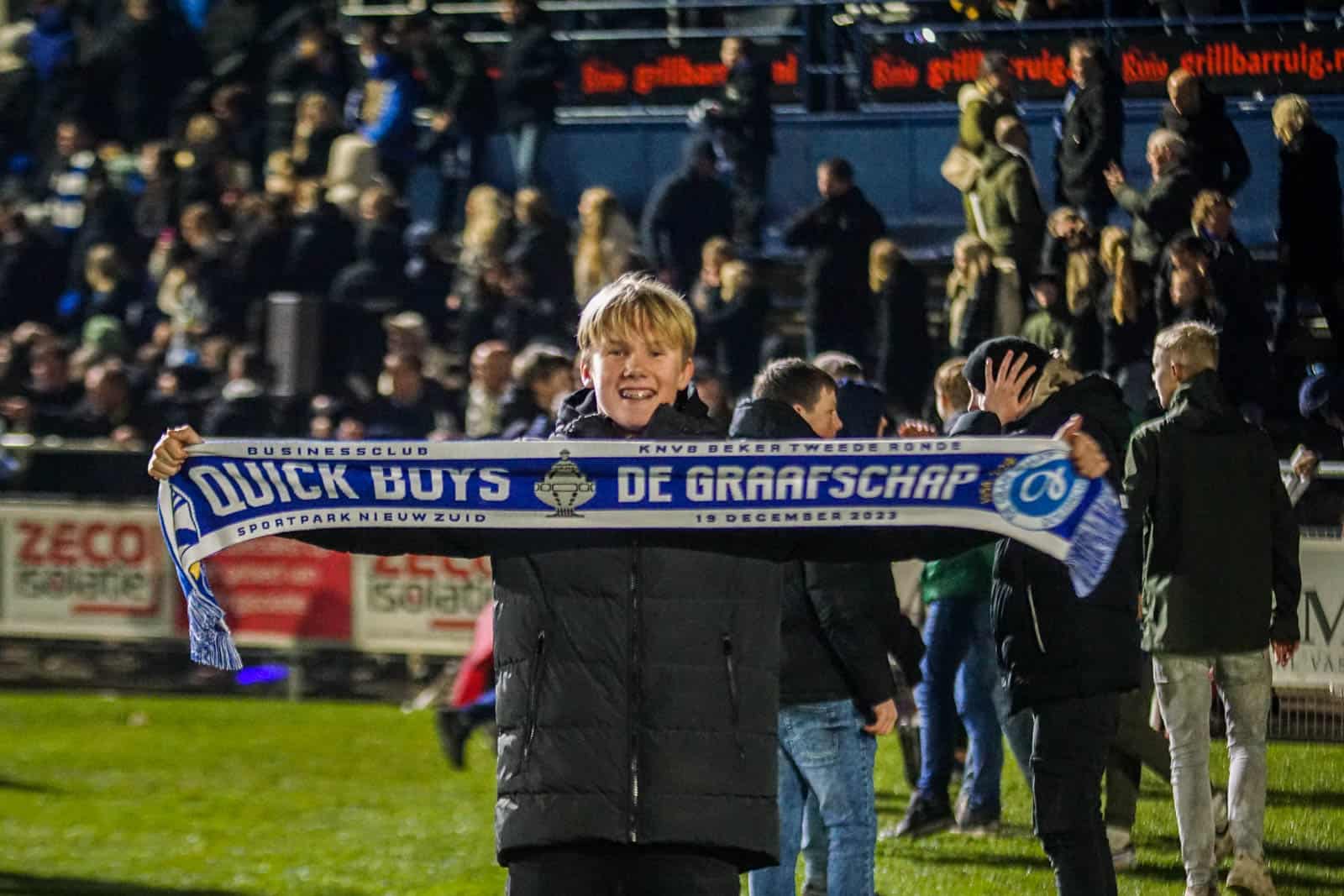 Flitsende avond in Katwijk Zuid: Quick Boys pakt uit!