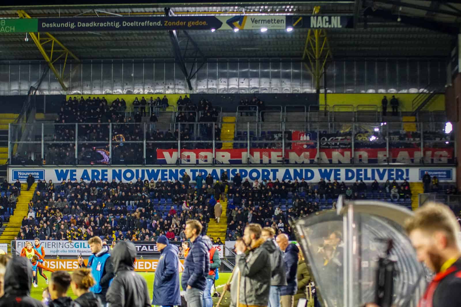 Restricties en stadionverboden werpen een schaduw over Brabantse derby NAC -Willem II
