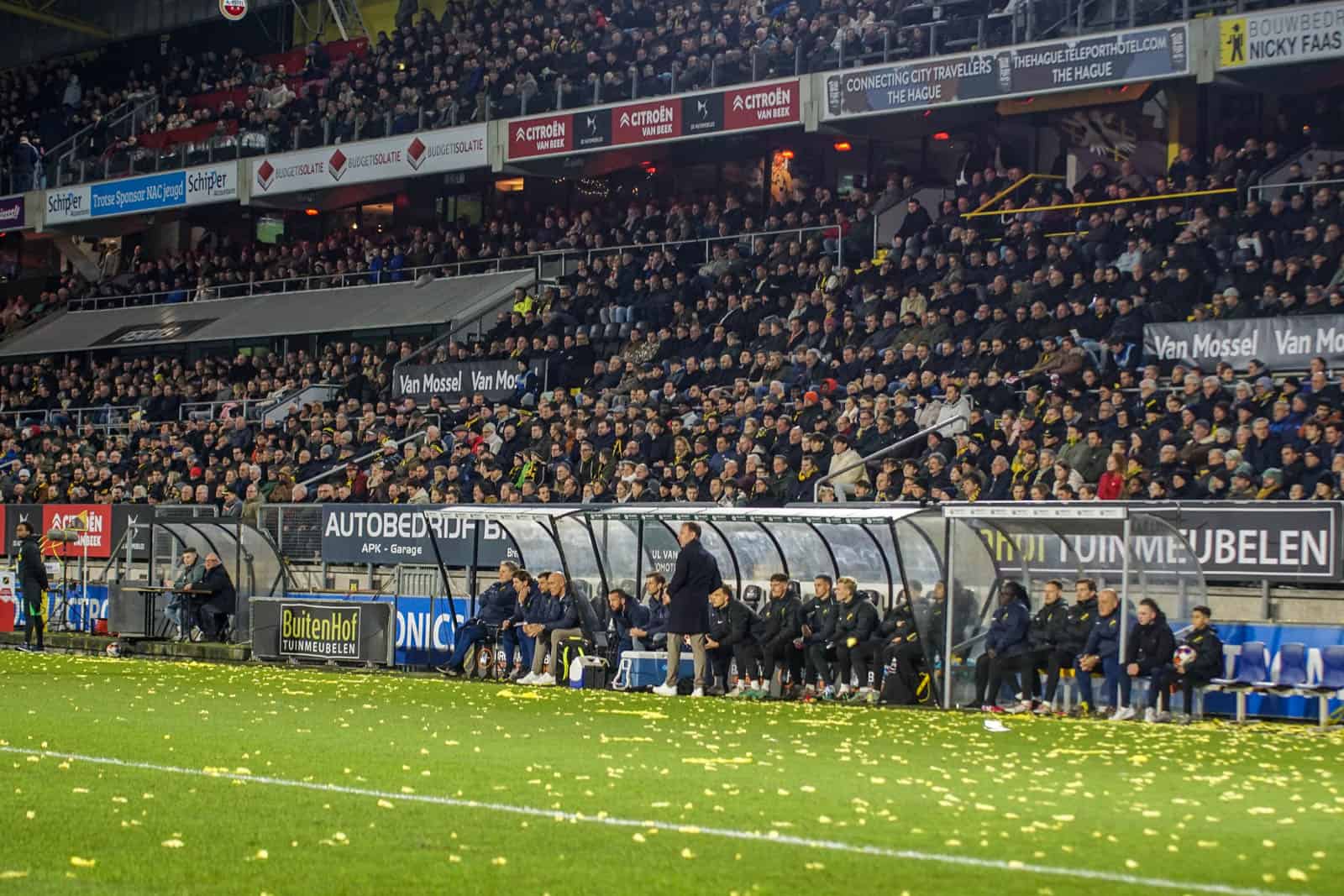 Restricties en stadionverboden werpen een schaduw over Brabantse derby NAC -Willem II