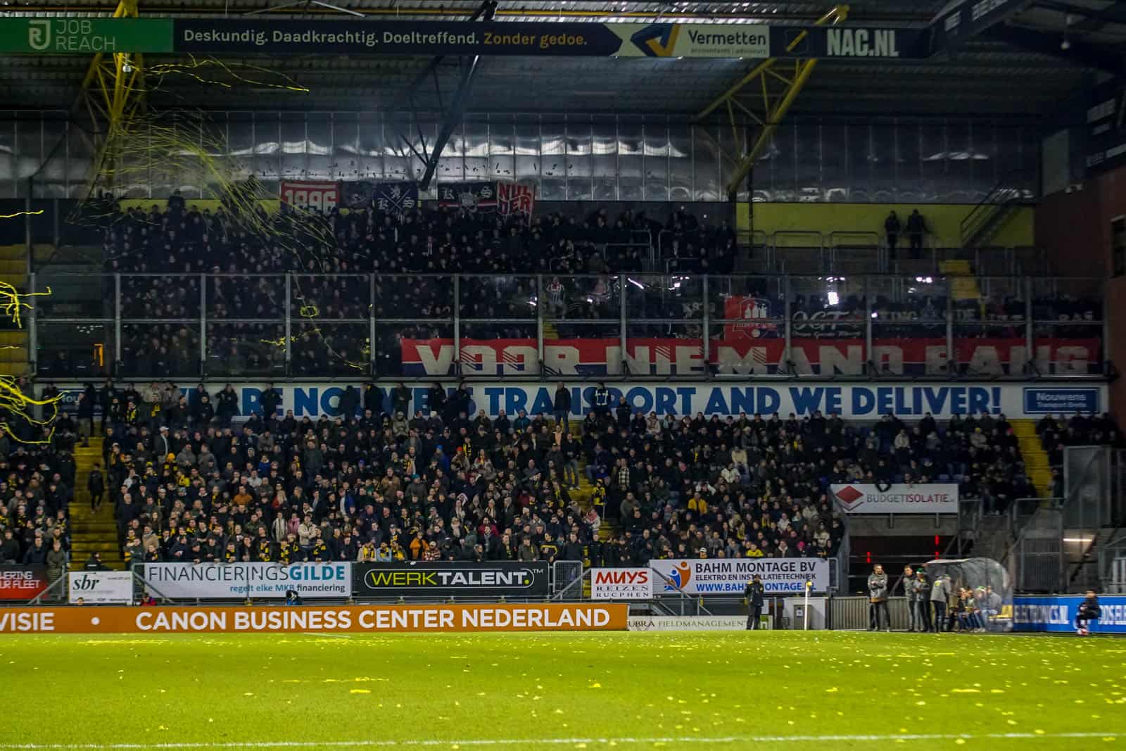Restricties en stadionverboden werpen een schaduw over Brabantse derby NAC -Willem II