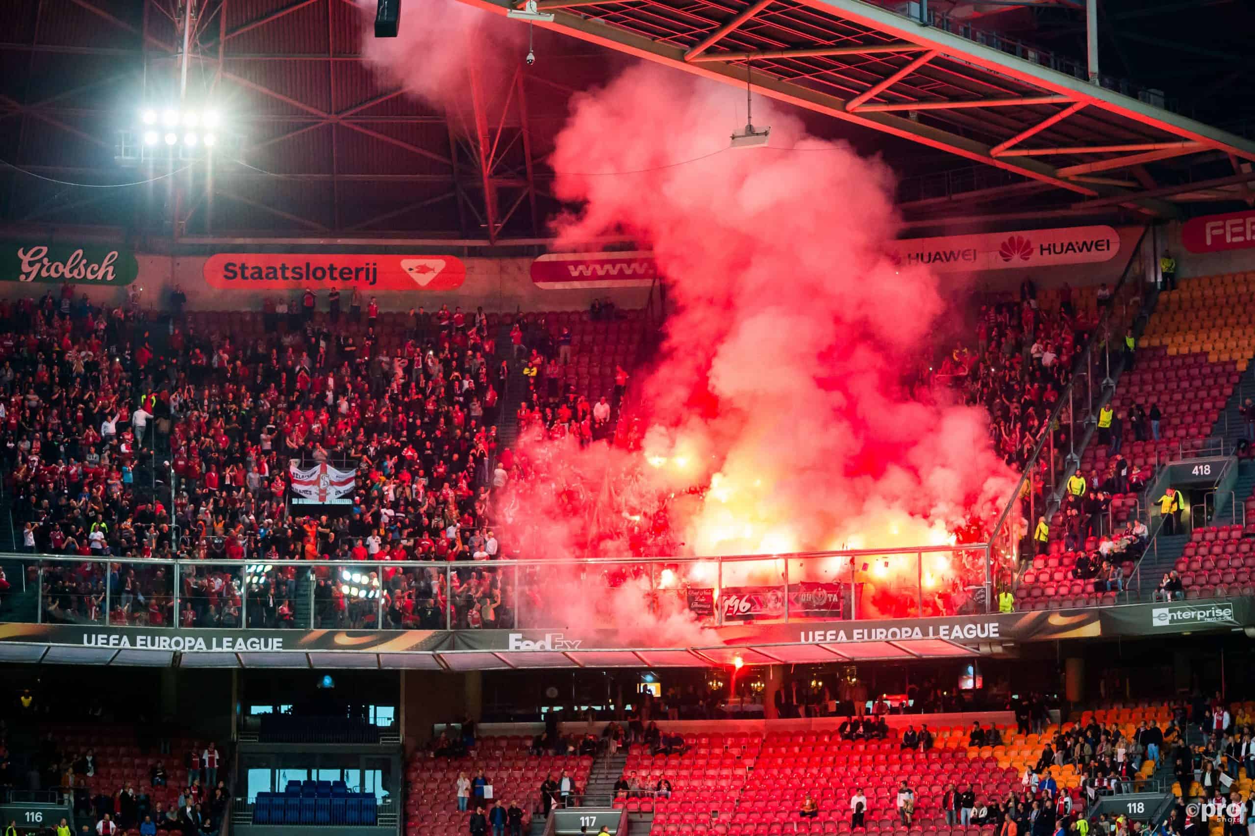 RKC laat uitvak leeg in de Arena; zoveelste incident in Amsterdam