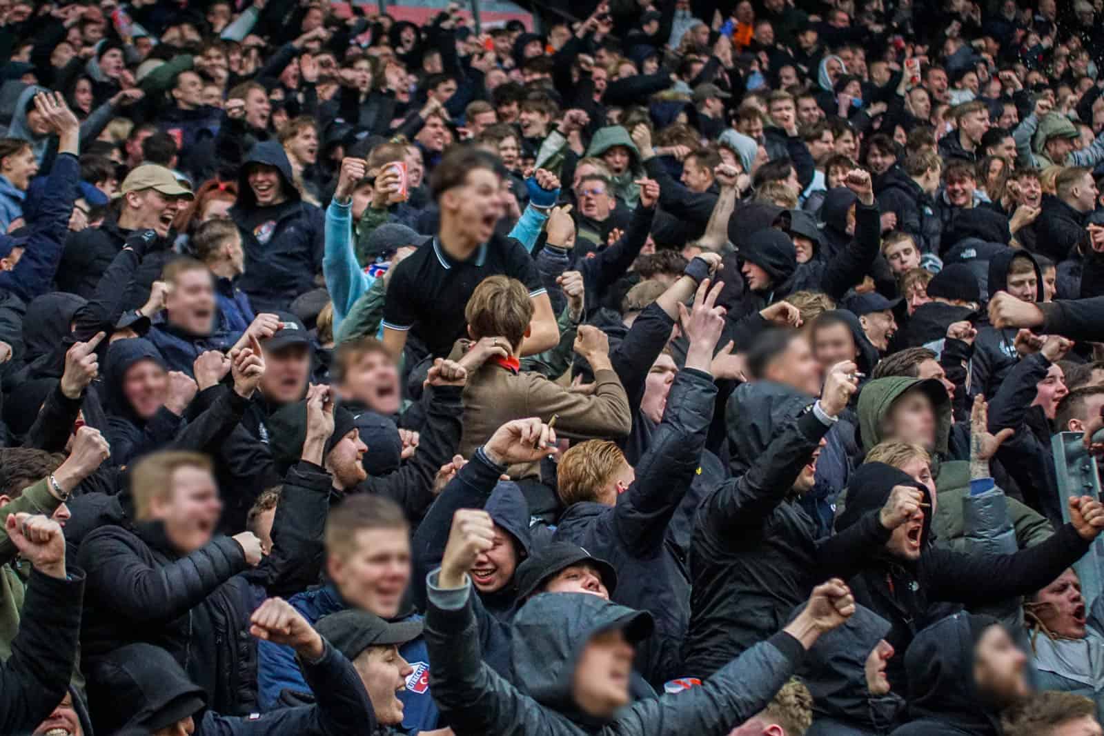 Groot pyrofestijn in de Domstad: 5-jarig bestaan van Utrecht Ultras!