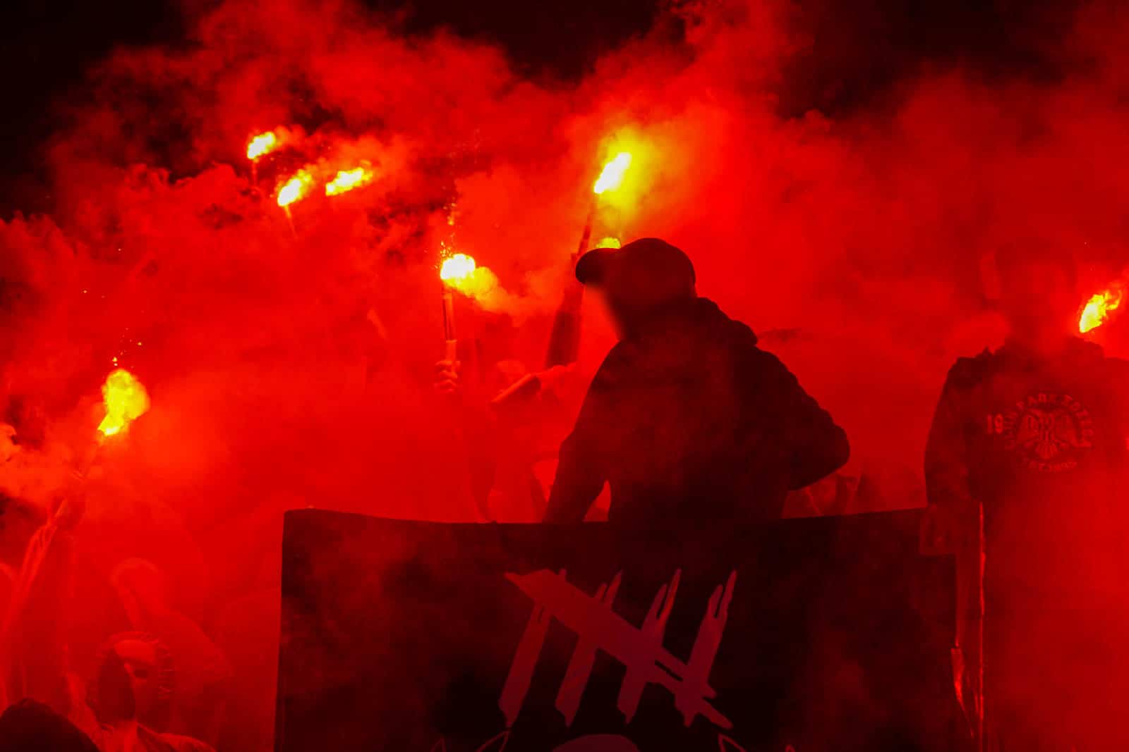 Groot pyrofestijn in de Domstad: 5-jarig bestaan van Utrecht Ultras!