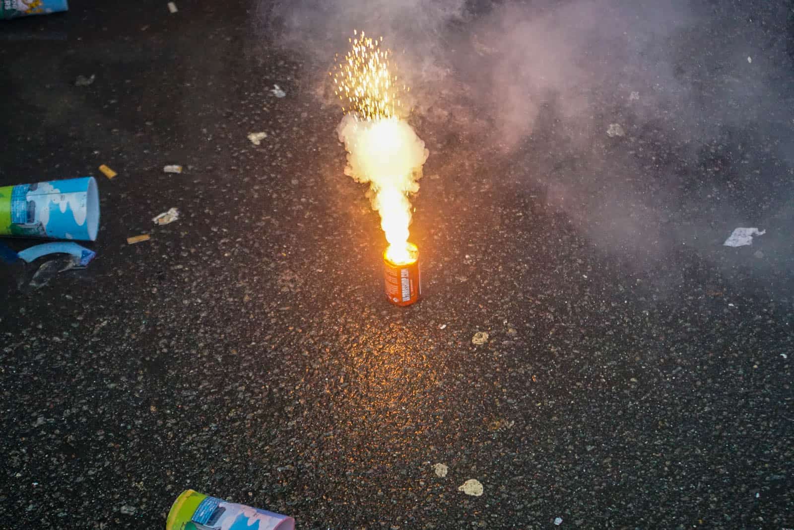 Groot pyrofestijn in de Domstad: 5-jarig bestaan van Utrecht Ultras!