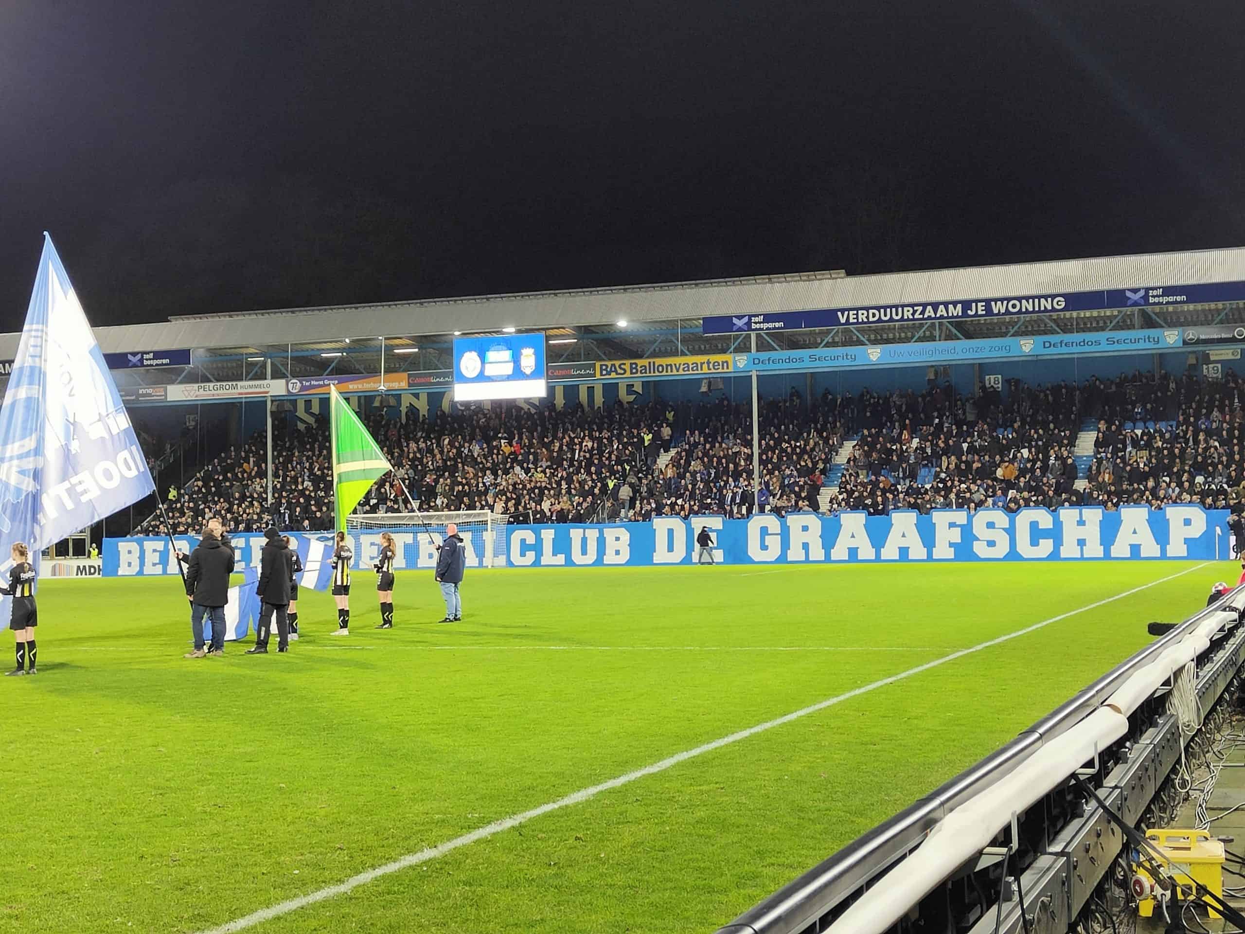 Waanzinnige spandoeken bij 70-jarig bestaan De Graafschap