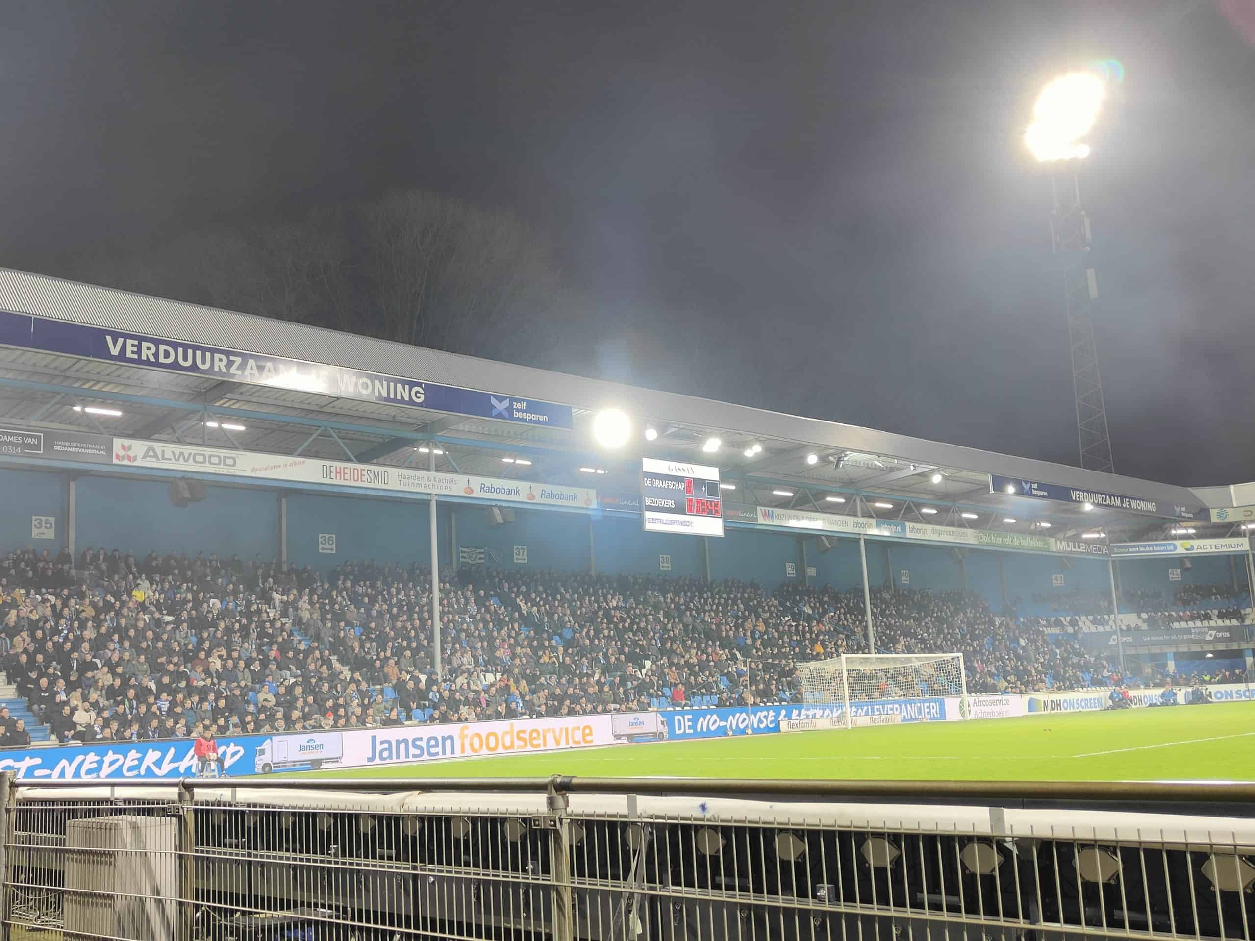 Waanzinnige spandoeken bij 70-jarig bestaan De Graafschap