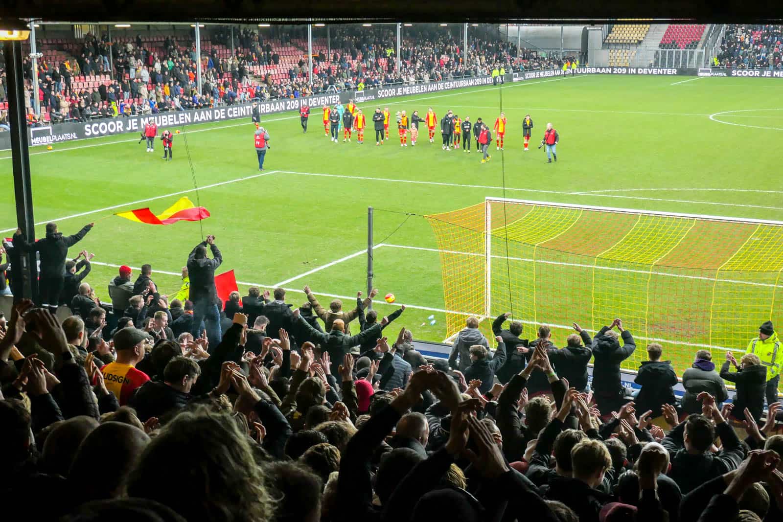 Een middag op de B-Side bij Go Ahead Eagles voor de IJsselderby tegen PEC Zwolle