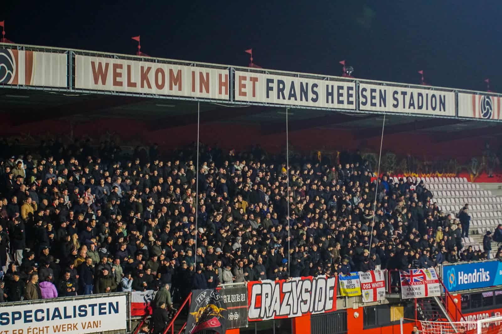 Crazy Side doet haar naam eer aan bij derby tegen FC Den Bosch
