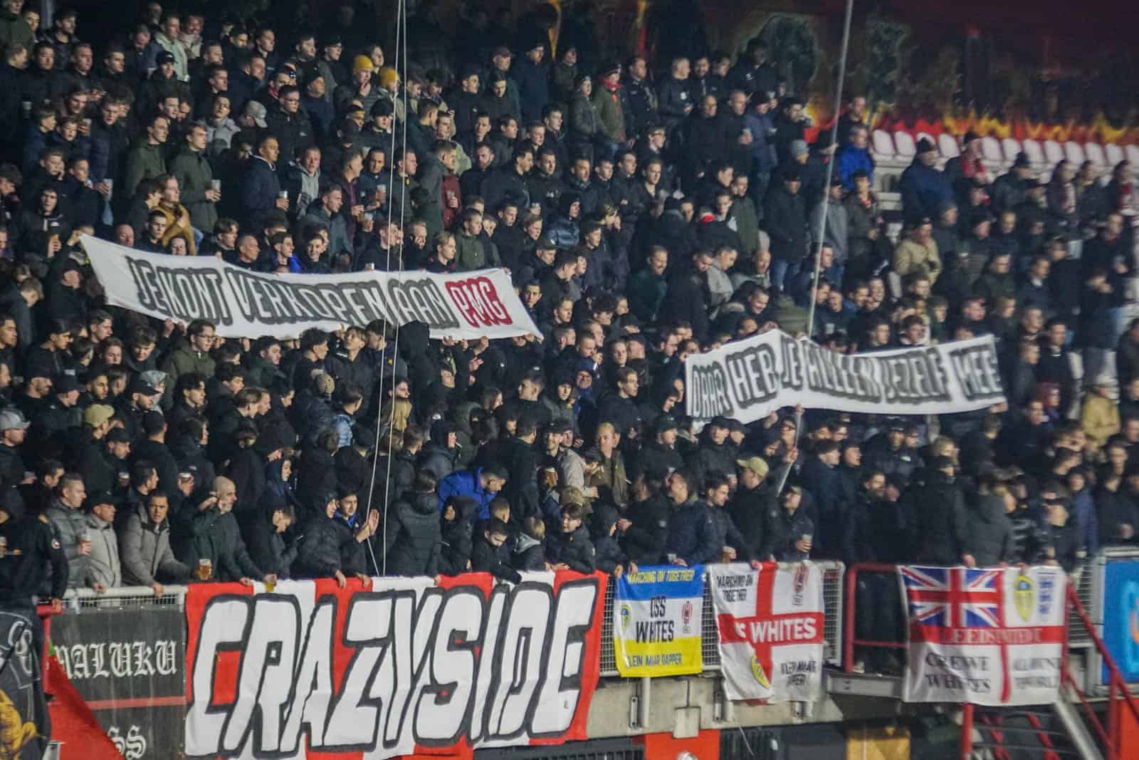 Crazy Side doet haar naam eer aan bij derby tegen FC Den Bosch