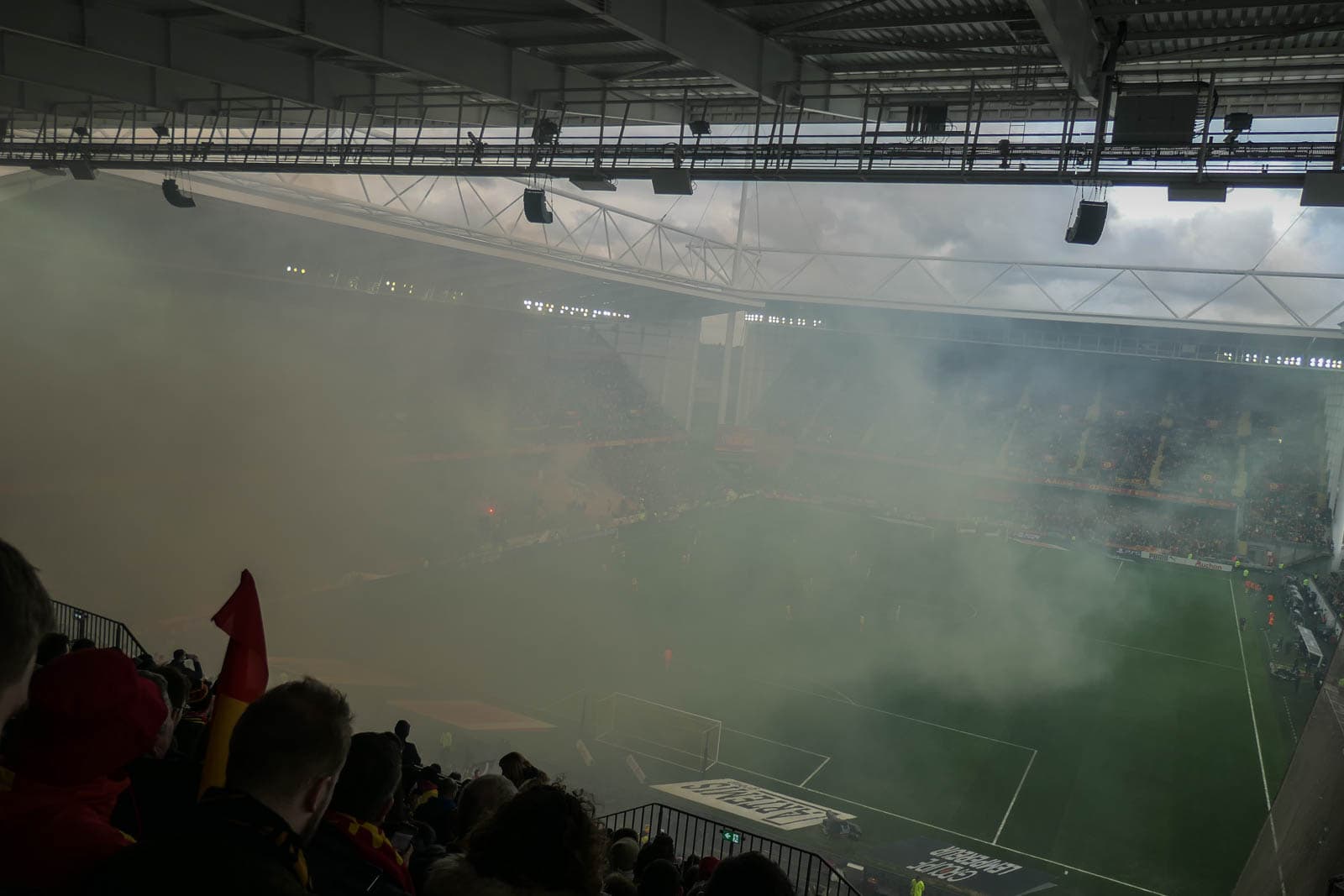 30 jaar Red Tigers; ultras Lens maken er schitterende dag van!