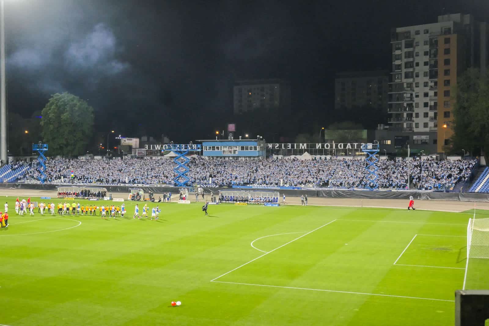 Rzeszow derby: een pyrofeest in Zuid-Oost Polen