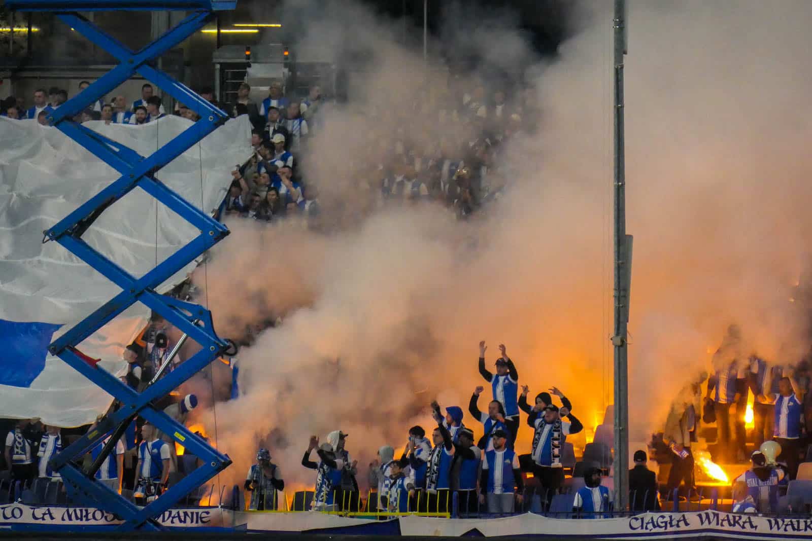 Rzeszow derby: een pyrofeest in Zuid-Oost Polen