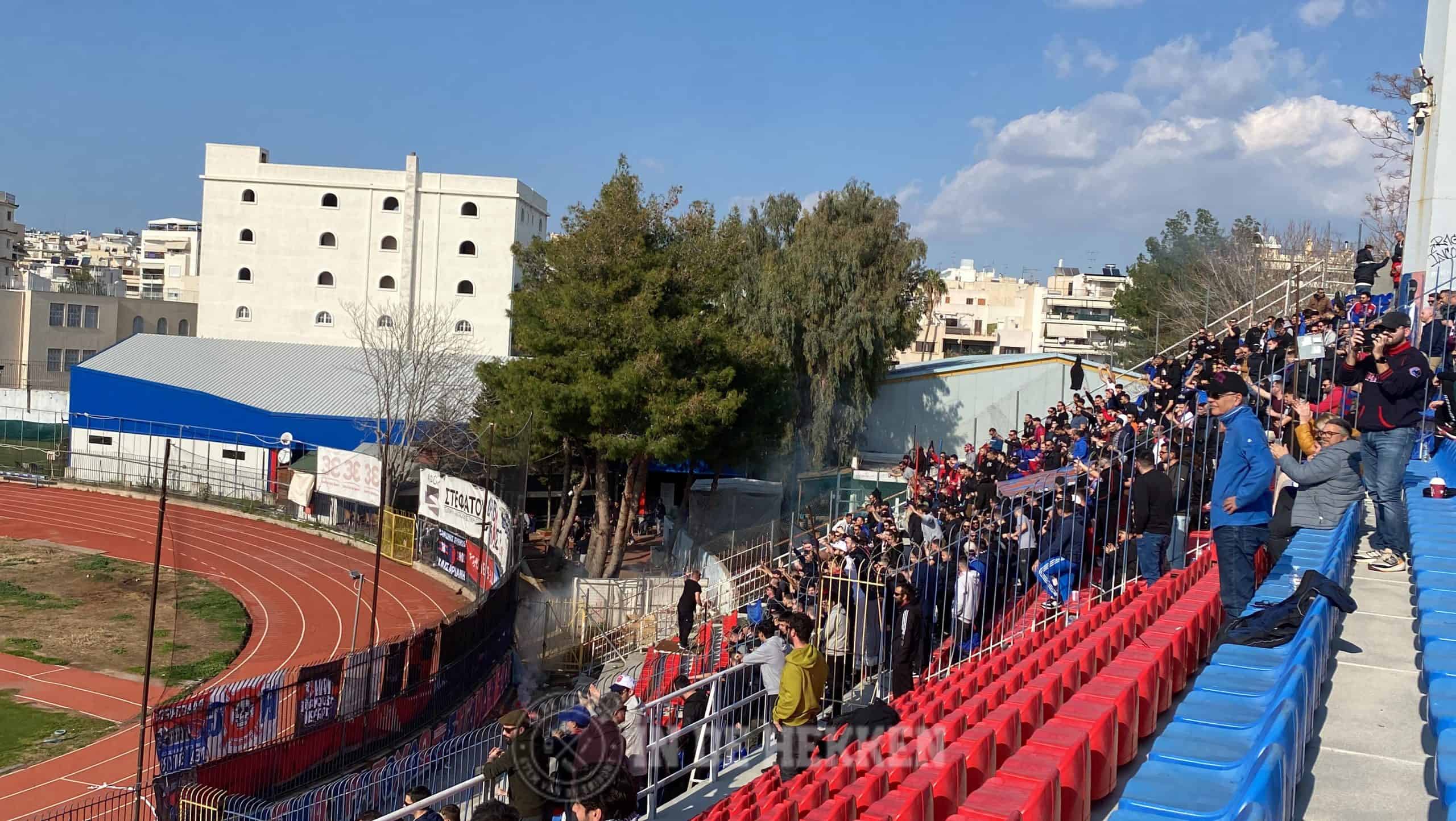 Panionios was even weg, maar komt er weer aan