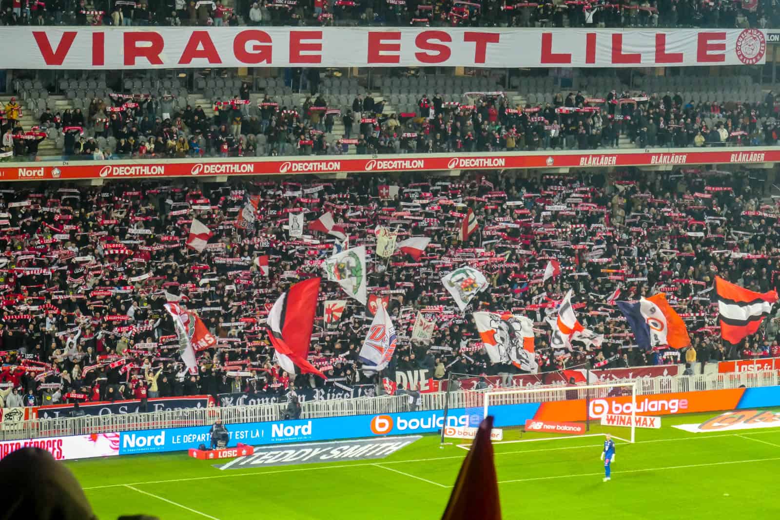 Groundhop bij Lille krijgt kleur dankzij Brigade Loire van Nantes