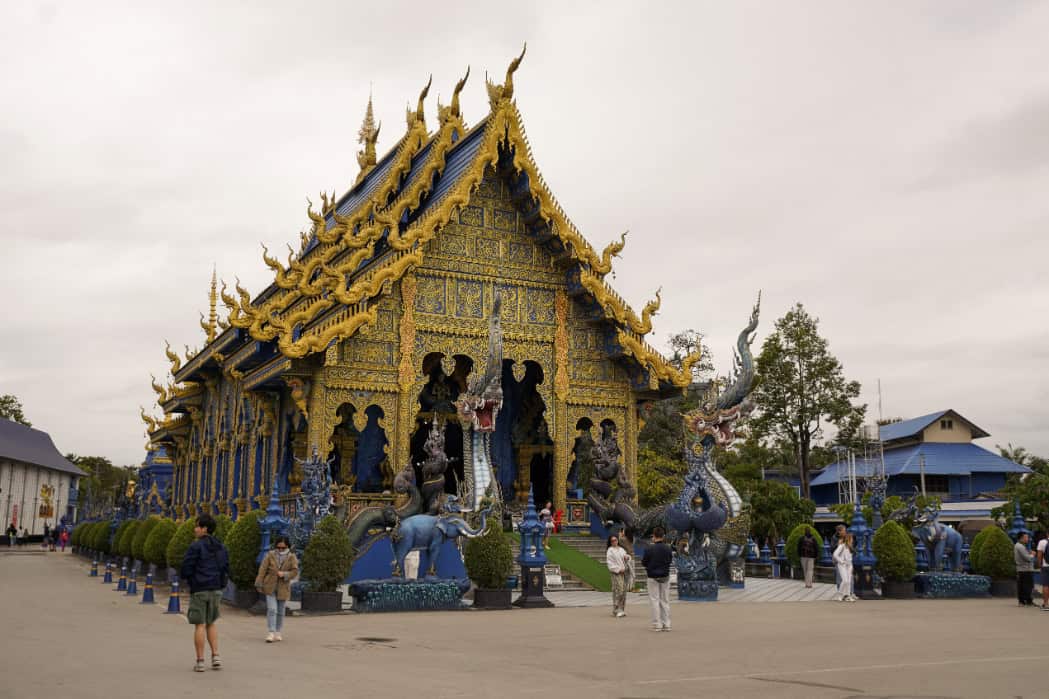 Blauwe tempel in Chiang Rai 1