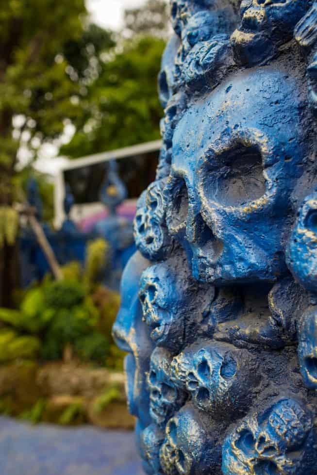 Blauwe tempel in Chiang Rai 4