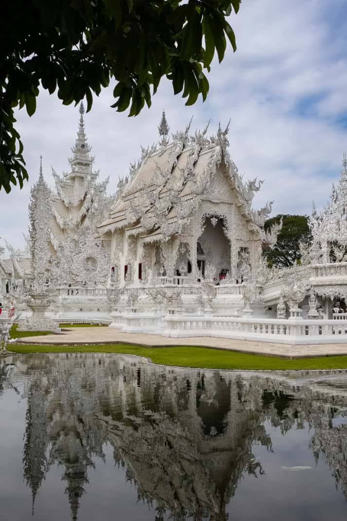 Witte tempel in Chiang Rai 1