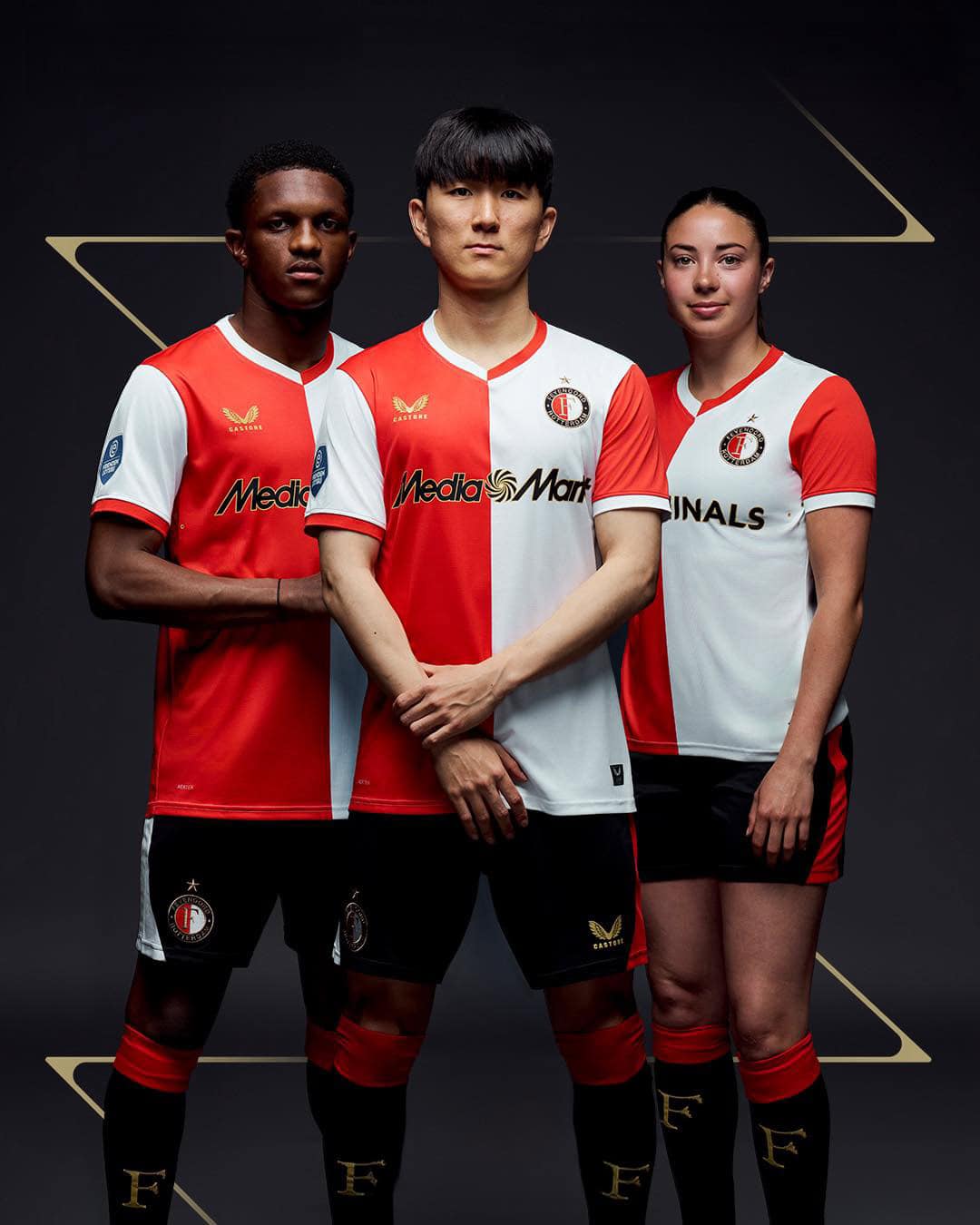 3862 feyenoord 25 26 castore home kit a