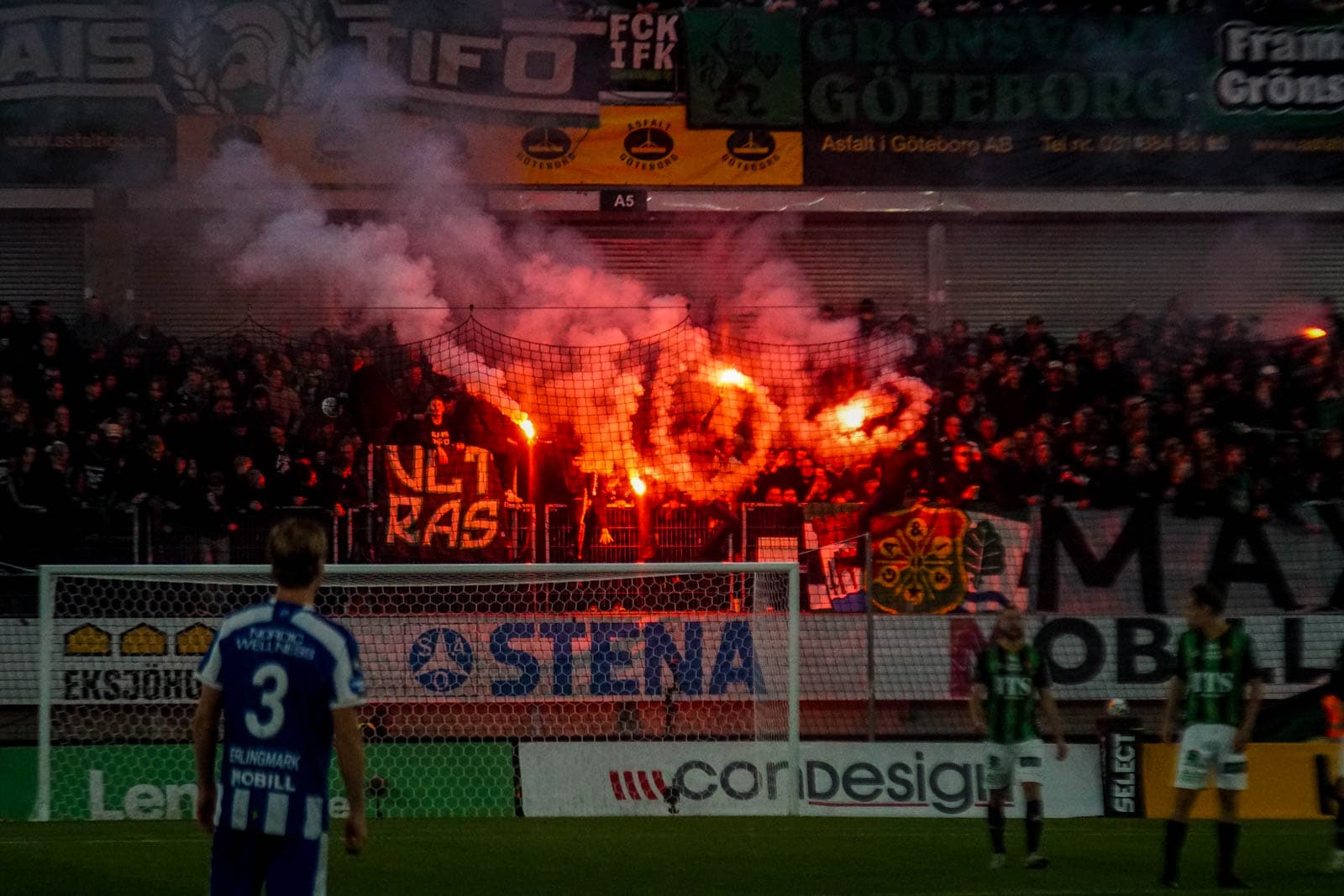 In beeld: Zweeds topniveau bij Göteborgsderby tussen IFK en GAIS