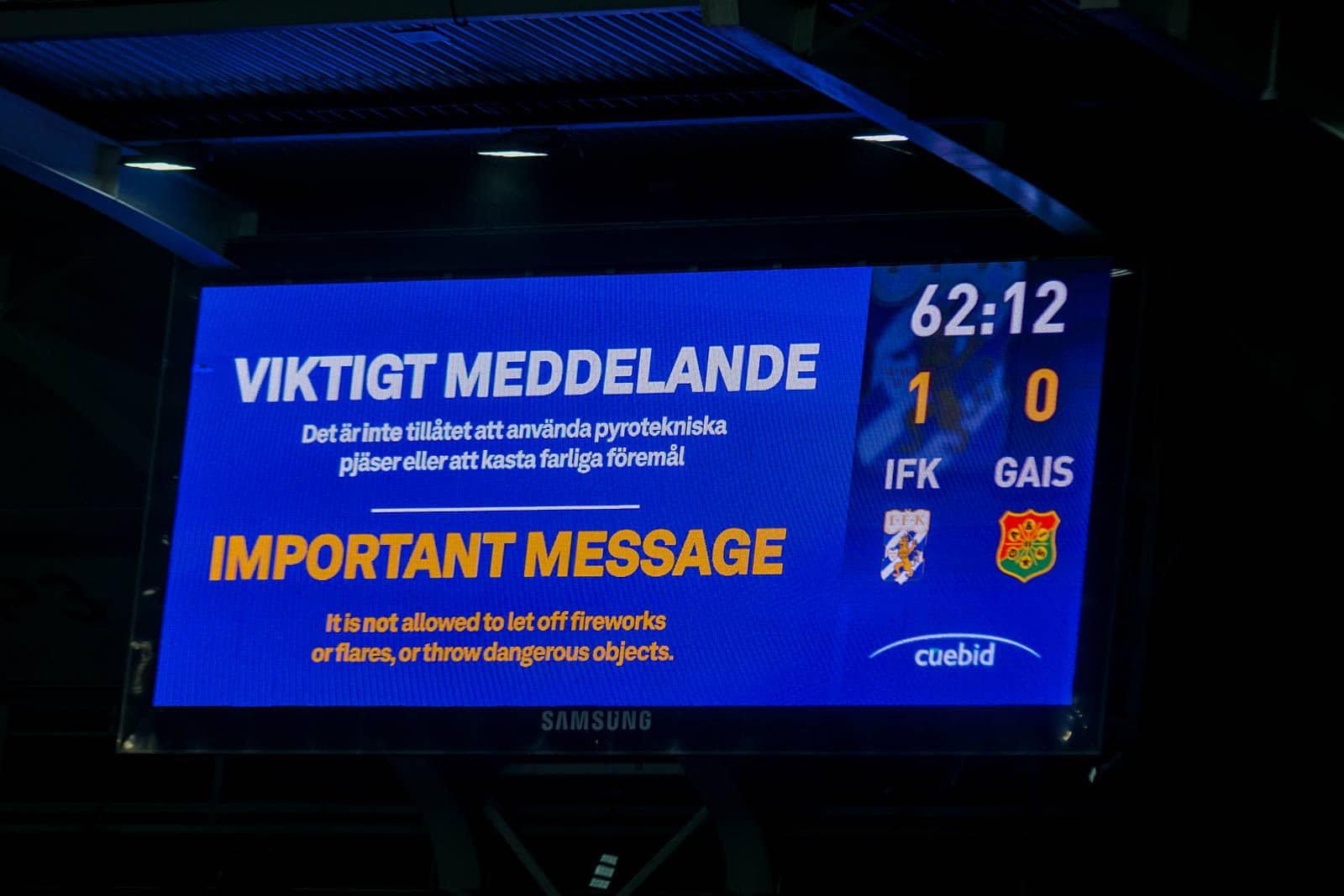In beeld: Zweeds topniveau bij Göteborgsderby tussen IFK en GAIS