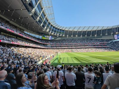 Het hele gave Tottenham Hotspur Stadium