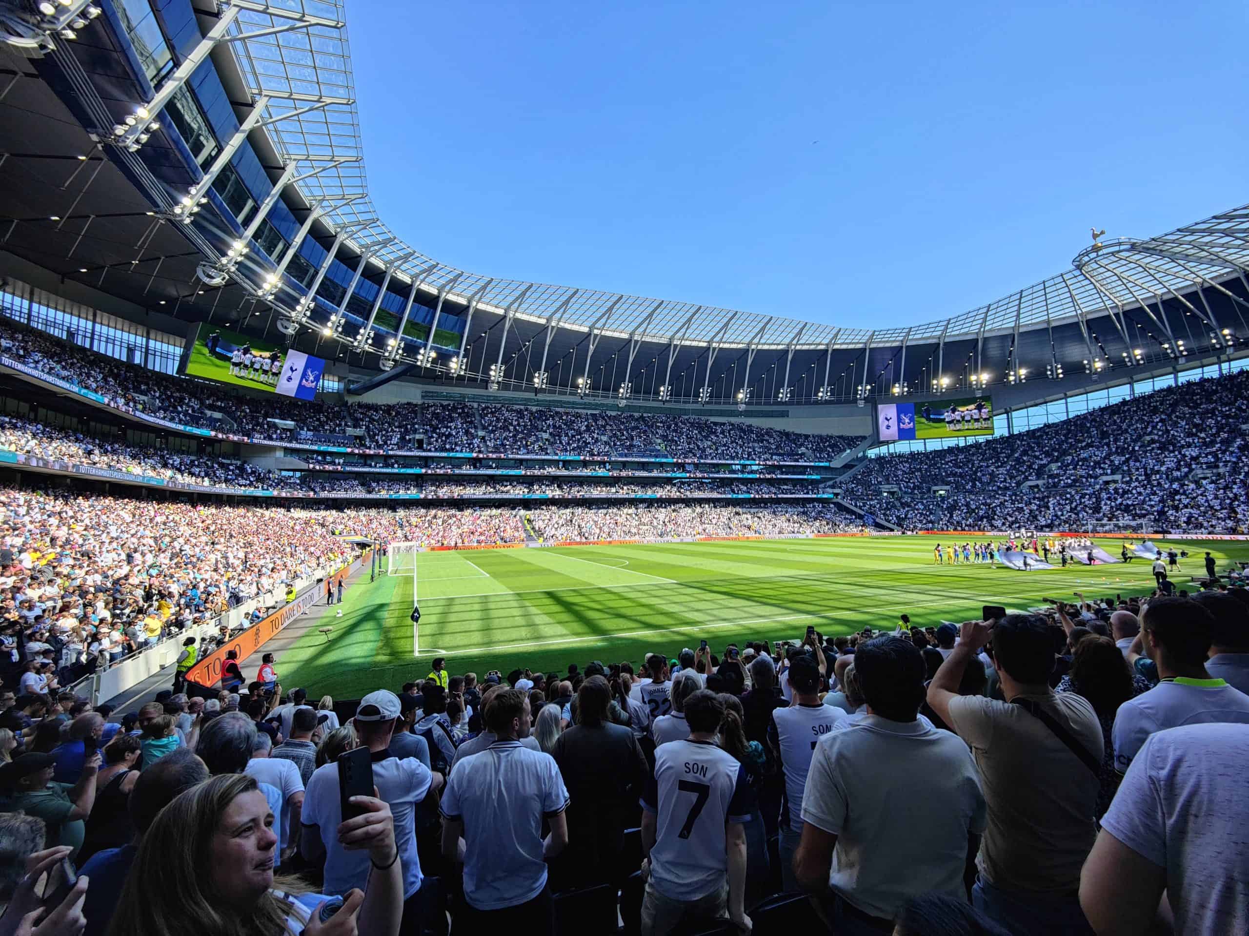 Het hele gave Tottenham Hotspur Stadium