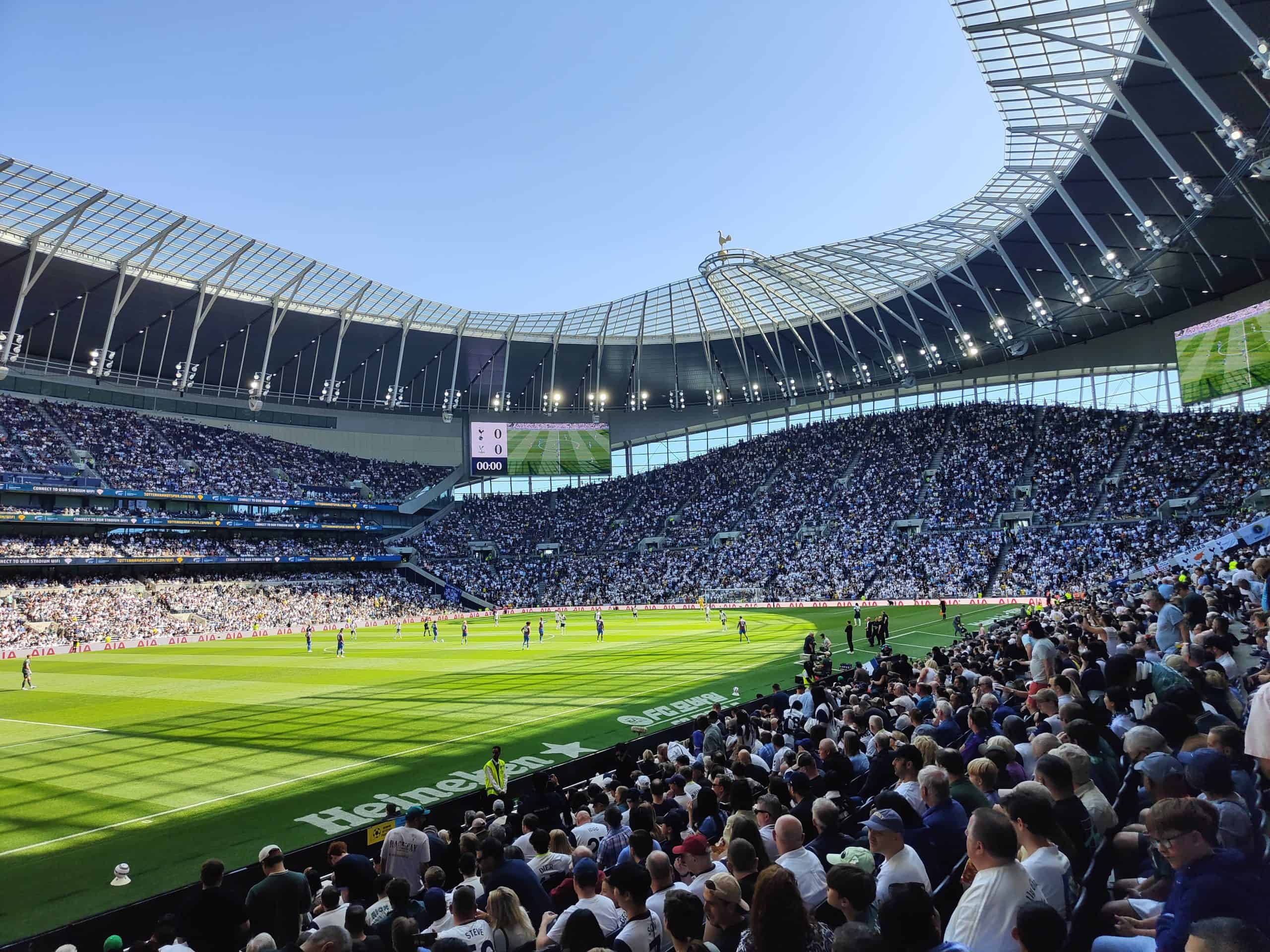 Het hele gave Tottenham Hotspur Stadion