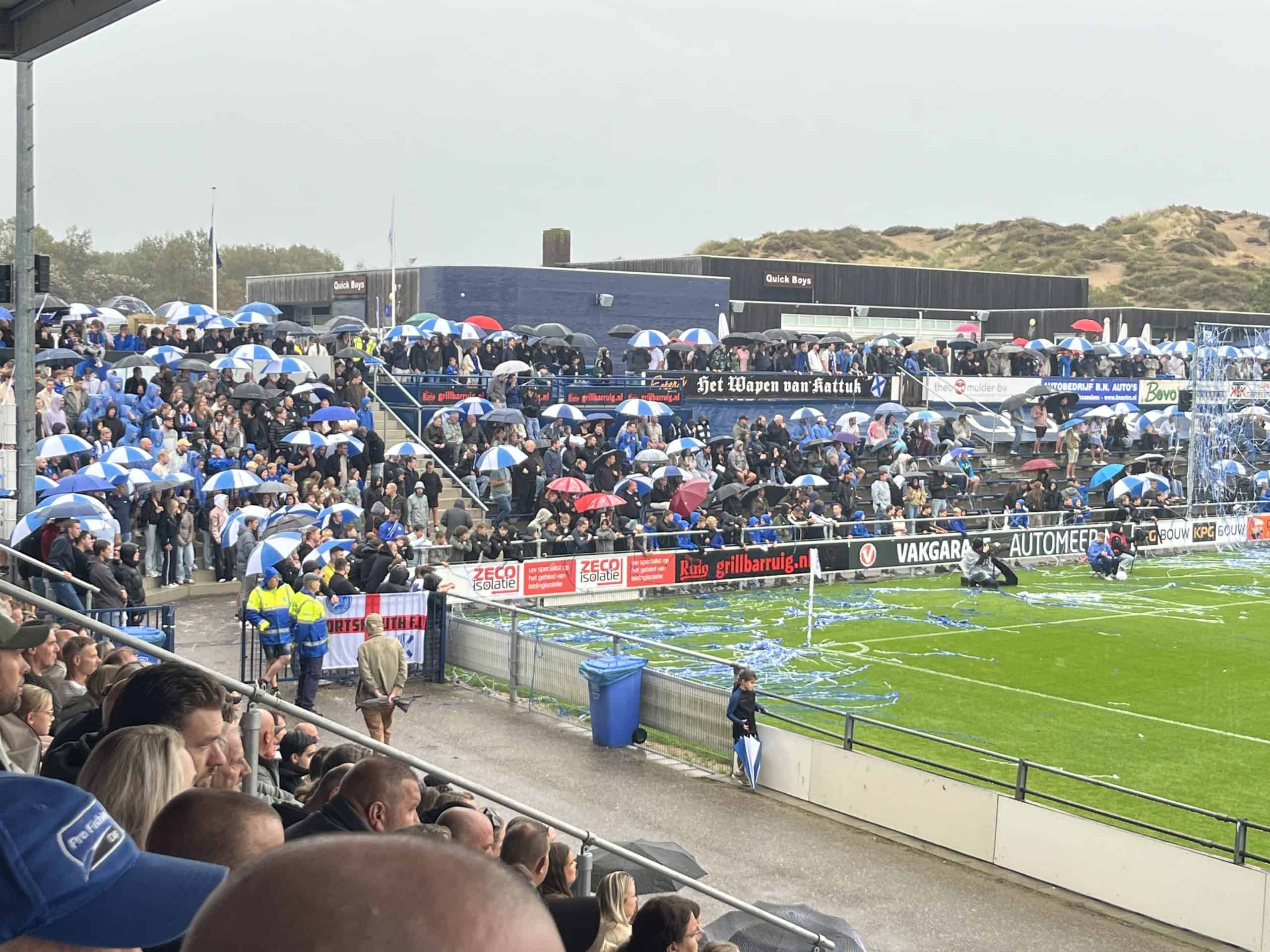 Quick Boys – Katwijk, een derby die nooit echt spannend zou worden