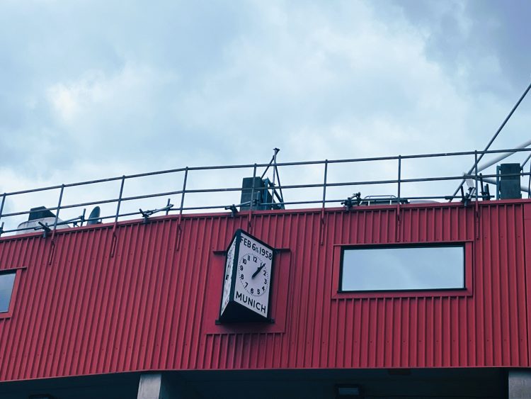 Manchester United The Busby Babes Munich Tunnel Old Trafford Vliegramp Flowers of Manchester