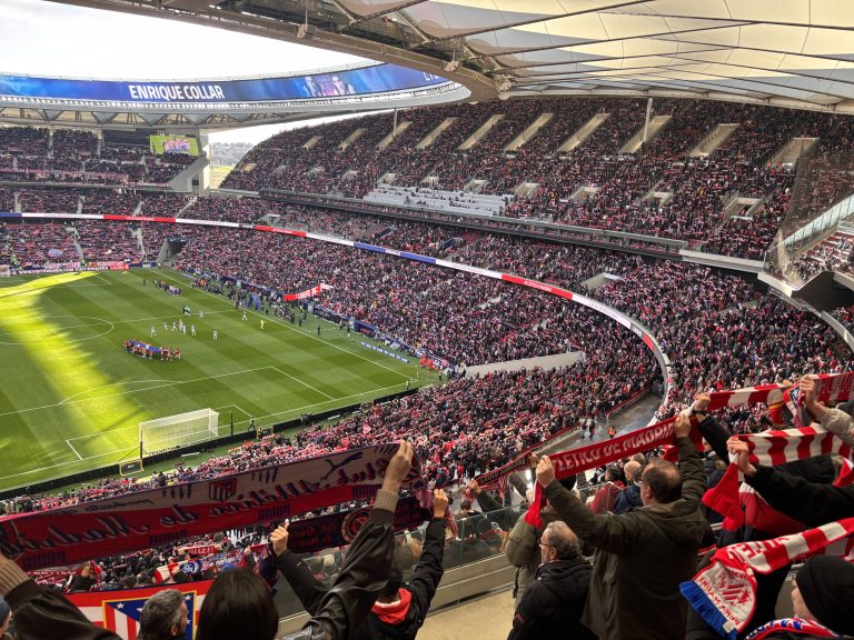 De voetbalstad: Madrid