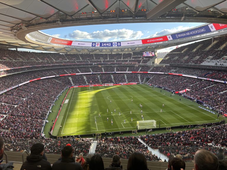 De voetbalstad: Madrid
