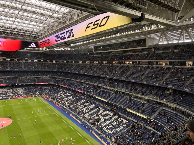 De voetbalstad: Madrid