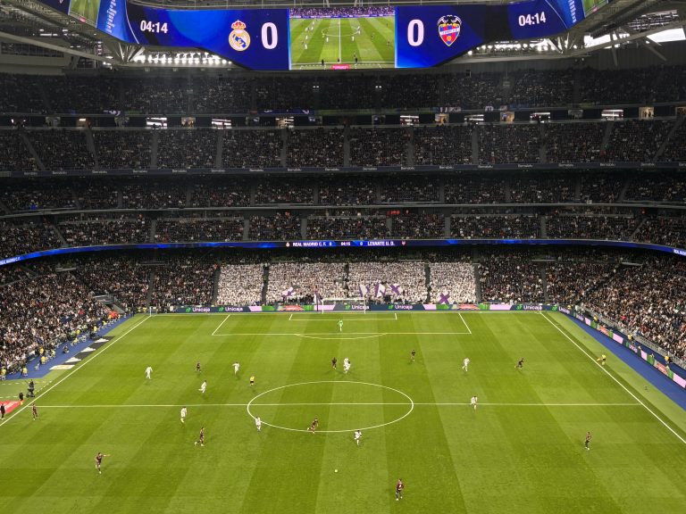 De voetbalstad: Madrid
