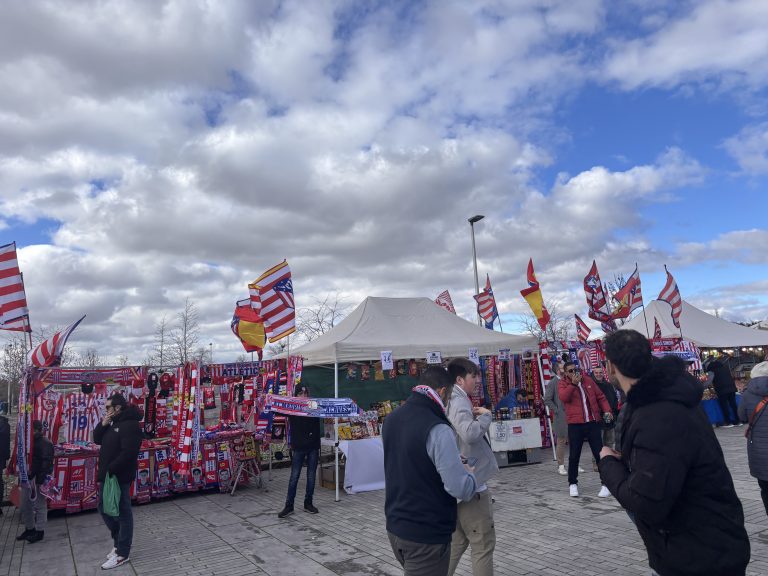 De voetbalstad: Madrid