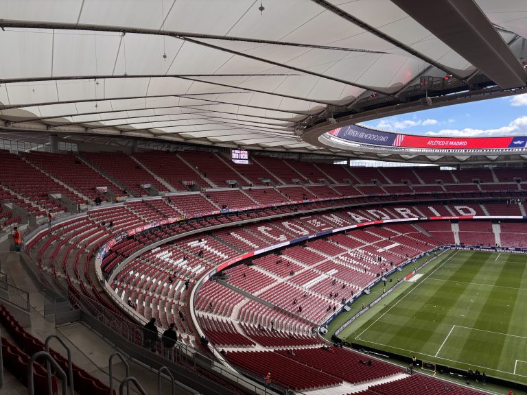 De voetbalstad: Madrid