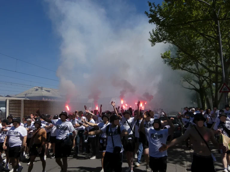 LASK en SCR Altach in de finale van de ÖFB-Cup in het Wörtherseestadion in Klagenfurt