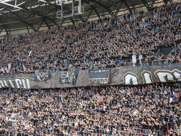 LASK en SCR Altach in de finale van de ÖFB-Cup in het Wörtherseestadion in Klagenfurt
