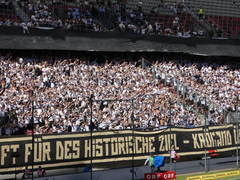 LASK en SCR Altach in de finale van de ÖFB-Cup in het Wörtherseestadion in Klagenfurt