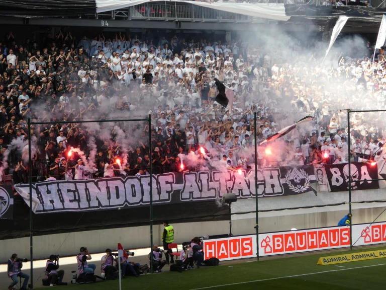 LASK en SCR Altach in de finale van de ÖFB-Cup in het Wörtherseestadion in Klagenfurt