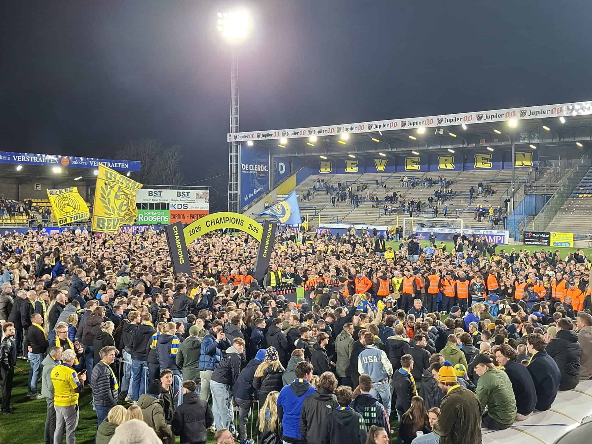 Historisch kampioensfeest op de Freethiel