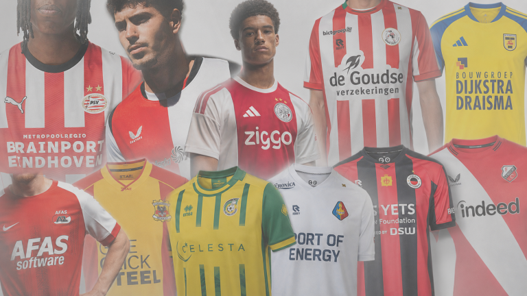 Dit zijn de thuisshirts van de clubs uit de Eredivisie